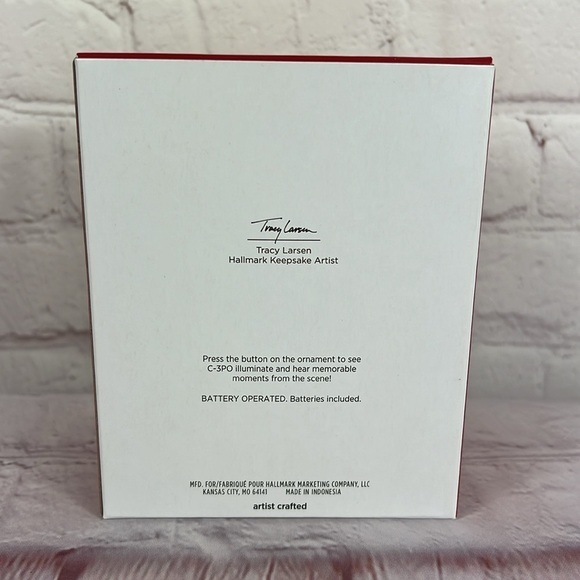 NEW 2021 Star Wars Hallmark Keepsake Ornament C3P0 and Babu Frik - Picture 2 of 5